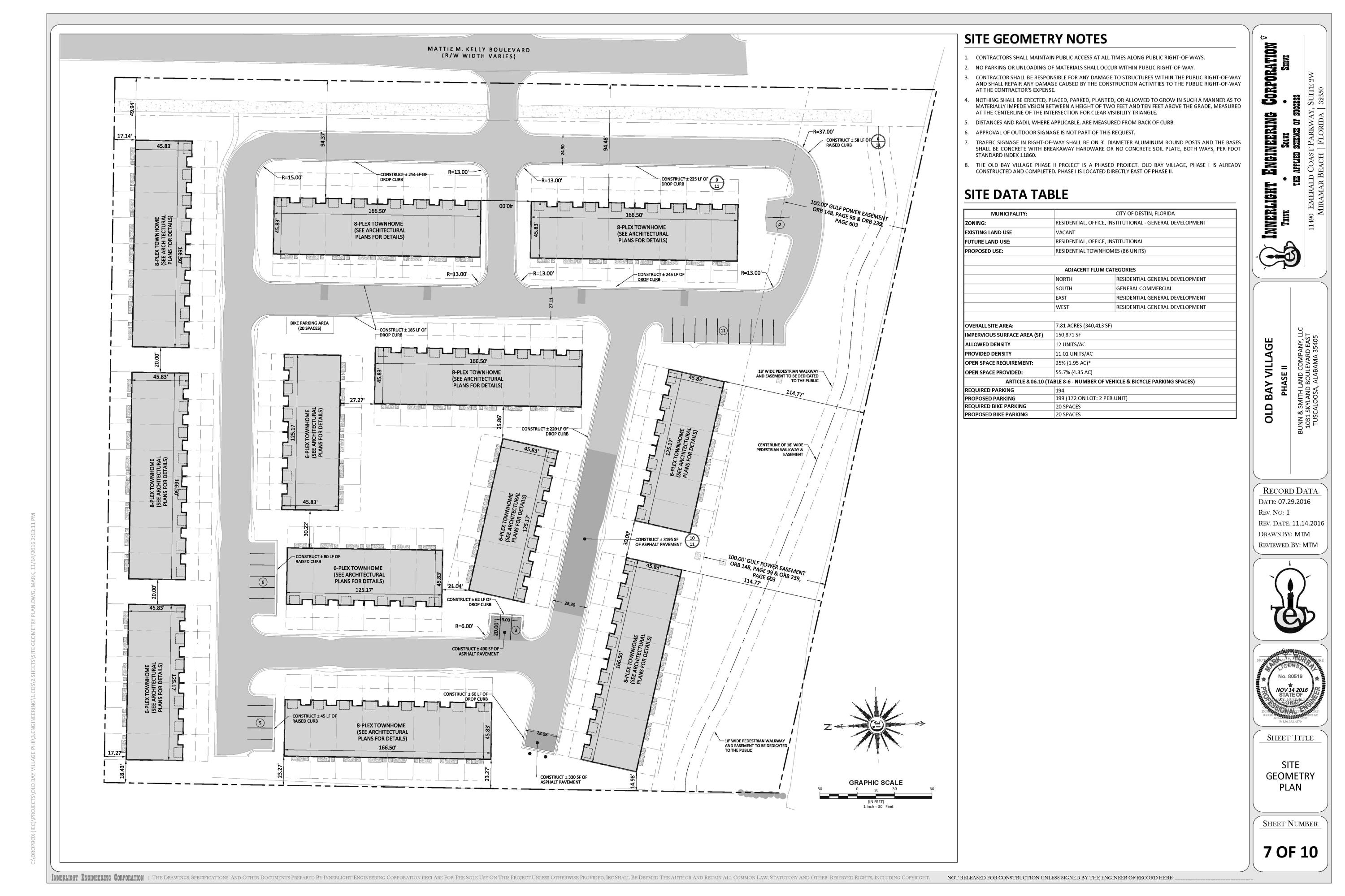 OLD BAY VILLAGE PHASE II - Land