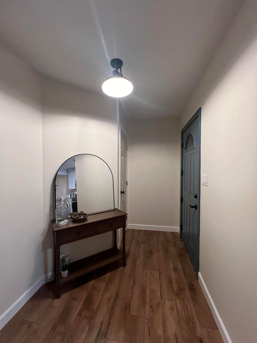 Come check out this show stopper! Nearly everything in this adorable 2 bedroom end unit Townhome has been remodeled including Kitchen, Bathrooms, Flooring, Light fixtures, Outlets and interior paint. Roof 2022, windows, exterior doors, HVAC system / Heat pump, Hot water heater, all replaced within the past 3 years. This community offers a POOL to help cool down in the spring and summer months!  5.4 miles to the Emerald coast beaches, 4.9 Miles to Hurlburt Field, 8.6 Miles to Eglin AFB. Call to schedule your showing ASAP before it's gone.