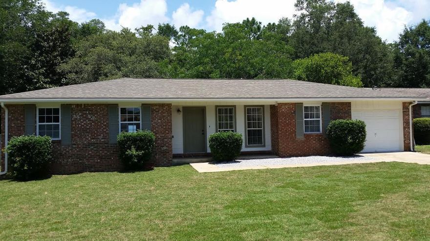 Renovated all Brick home centrally located in the heart of Niceville. Sellers have renovated the home to include New Roof, HVAC, kitchen cabinets, counter top, stove, dishwasher, lighting, Water heater, bathroom vanities & more. New Paint inside and out. This is a must see property.