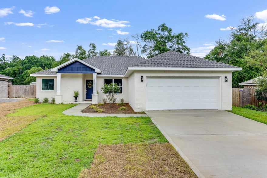 Seller will buy down your interest rate for lower monthly payments. This brand new home is now complete. Great level lot. This home has no homeowners association fees, Low county taxes. The builder offers a TEN year structural warranty and a 2 year systems warranty. A spacious four bedroom, 2 full bathroom with an open concept living and dining area.  Laminate Flooring Throughout. NO Carpet. White shaker cabinets throughout and quartz countertops. Bedrooms have ceiling fans. Two car garage with opener. Large backyard and covered from and back porches. Seller will pay $6000 towards buyers closing costs, which for most buyers will cover the closing costs on the property. Many VA buyers can bring $0 to closing with use of preferred lender. Reach out today for more information.