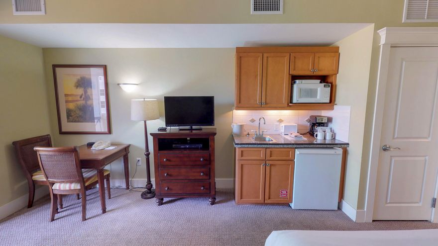 Here is your perfect property to get you into Sandestin. It is a studio in the beautiful Lasata building in the Village at Sandestin. It is rated an ''A'' on the rental program and is rented all of the time. Your biggest problem will be getting in to see it. It has a king bed and a NEW queen sleeper sofa plus a small kitchen and a private balcony to drink your morning coffee and sip your Margarita at night. This will become your favorite get away.Call soon to arrange a showing to see the best priced studio in Lasata.