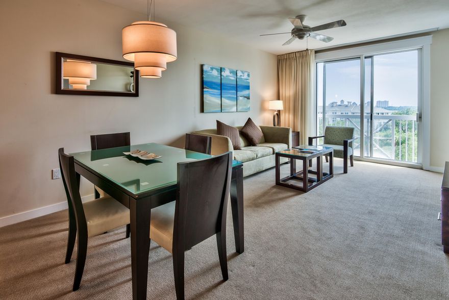 Come see what all a Resort Community has to offer. Amenities included with the lease of this home are daily kayak, bike and boogie board rentals. Daily tennis court time, fitness club access (with spa and steam rooms), access to the resorts three pools, and discounts on golf and beach set-ups are also included. This is in addition to any amenities specific to this property's neighborhood and is an exclusive offering with this listing. An Administrative Amenity fee may apply.