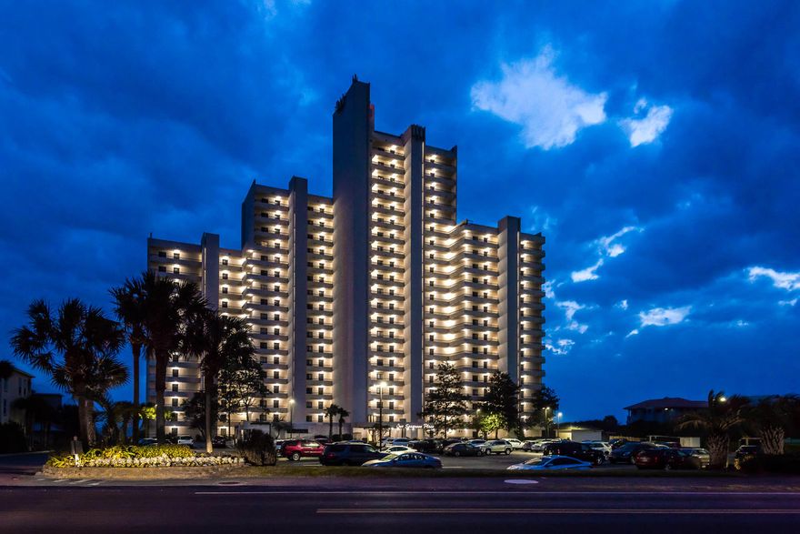 BEAUTIFULLY APPOINTED 10TH FLOOR UNIT WITH ADDITIONAL SPACE OFF THE BALCONY FOR PATIO FURNISHINGS AND/OR BEACH CHAIRS/BIKES ETC.........THESE UNITS DO NOT OFTEN BECOME AVAILABLE!!