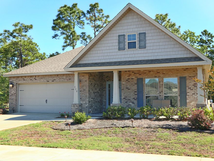 The best buy in Peach Creek, this 3 bed, 2 bath 1895 sf home with garage is situated on a corner lot, across from HOA property. Spacious entry opens onto open great room. Includes 10-11ft trey ceilings in Master Bedroom and Living Room, upgraded hardwood flooring in common areas, carpeted bedrooms and tiled floors. Laundry Room includes Samsung Washer and Dryer. Samsung French Door Refrigerator and GE Stove/Oven and Microwave. Make an appointment to see this home!