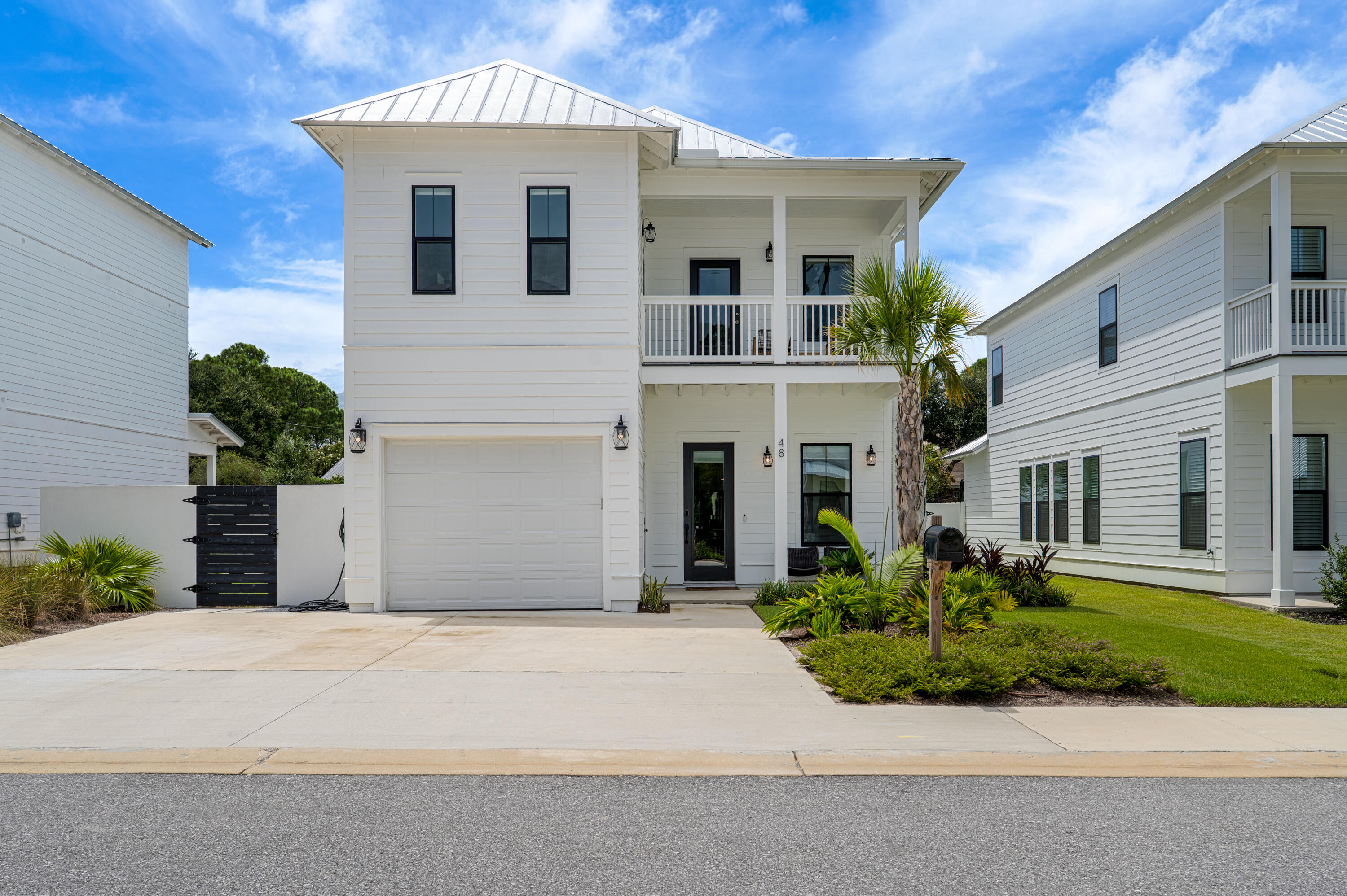 One Block from the Bay, Two Miles from the Beach -- Built in 2023, this 3BR/3.5BA Destin retreat blends modern design with coastal comfort. Just steps from the bay and minutes to sugar-white sands, it's perfect as a full-time residence, vacation getaway, or short-term rental investment. Enjoy morning coffee on the private balcony, entertain on the oversized terrace, or retreat to the first-floor primary suite with spa-inspired bath and soaking tub. The open-concept living flows into a stylish kitchen, while the fenced backyard offers space for pets or play. Offered fully furnished for a turnkey rental opportunity, or bring your own furniture and make it home. Shopping, dining, and entertainment are just minutes away. Motivated sellers--don't miss this coastal gem!