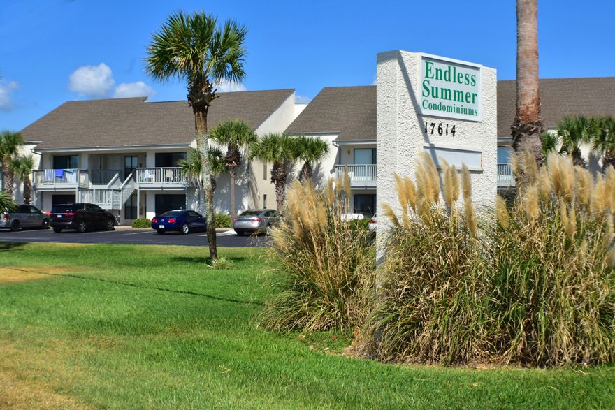 Fabulous 1BR/1BA condo in Endless Summer on the quiet west end of Panama City Beach! Enjoy a gulf view from your balcony or take just the short walk across the street to put your toes in the sand! This unit is being sold furnished and would make a great rental investment or keep for your own year-round enjoyment! Endless Summer is a low-density complex and this unit is on the second floor, but just a few steps from laundry facilities, a grilling station and a common area where you can meet your friends and neighbors! There are also two swimming pools, a shuffleboard court, community room, outdoor showers, and two public beach access points right across the street. Endless Summer is also just a 5 minutes drive to Pier Park. All info approx &.must be verified by Buyers if important