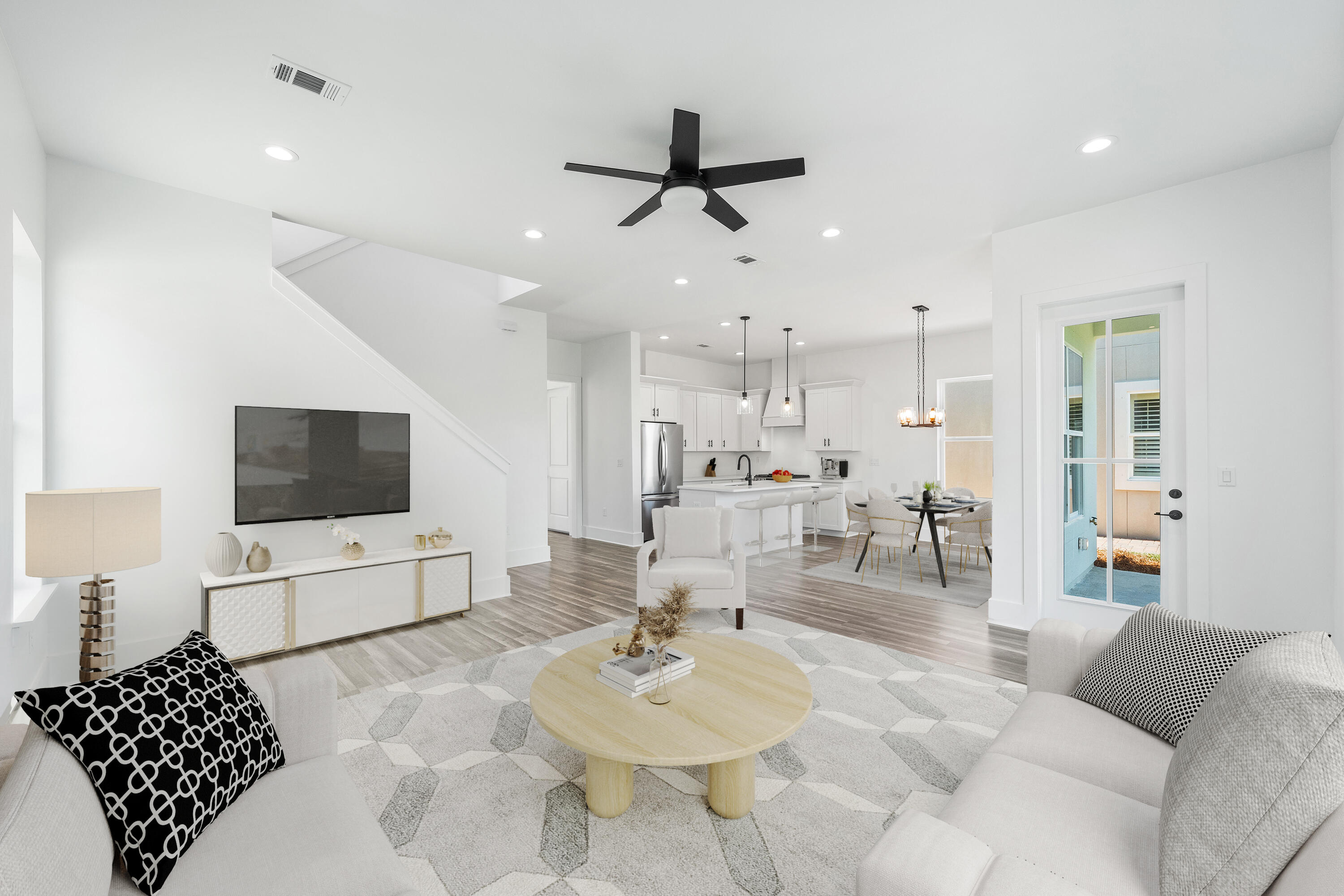 Motivated Seller!Coastal elegance is calling in the heart of Destin with this ALL NEW Construction home located on a quiet corner lot with lake views, nestled in the gated community of Calusa Bay. Adorned with quartz counter tops, a gas range and cooktop, tankless water heater, vinyl plank floors and all en Suite bedrooms complete for the perfect full time residence retreat or second home. This lot can accommodate the addition of a private pool and spa while overlooking a serene lake. Avid golfers will love being prestigiously positioned between Emerald Bay and Regatta for those early weekend tee times. With easy access to many restaurants, shopping and a short drive to the beach; you don't want to miss this opportunity to carefree beach living!