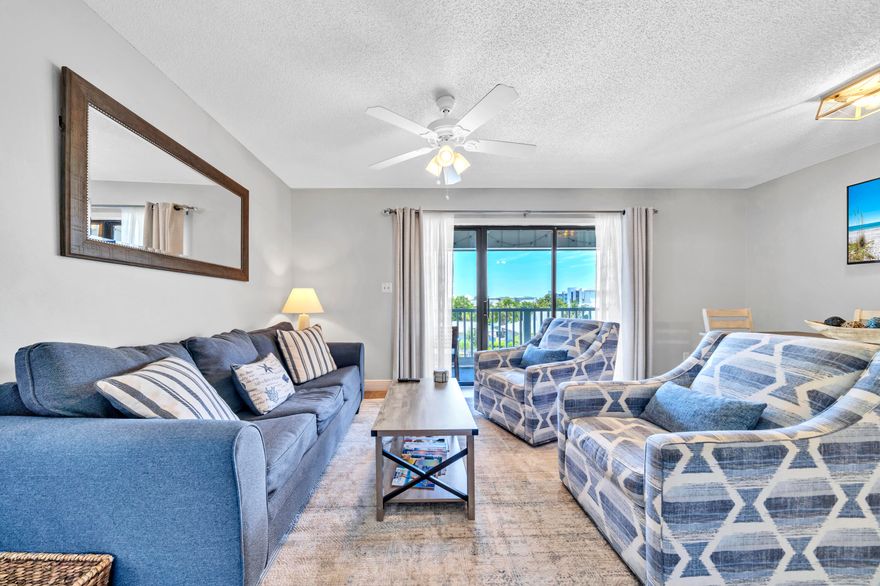 Beachwood Villas offers hard to find tennis courts on 30A  and new public beach access. This well maintained 3 bedroom/2.5 bathroom Seagrove condo checks all the boxes. The large balcony overlooks the community pool, blue skies and sunshine. Less than a 5 minute walk to the beach and a 2 mile bike ride to Seaside, enjoy 30a living with many shops and restaurants to occupy your time between the surf and sun! This complex has 2 community pools, shuffle boards, community laundry and tennis courts.