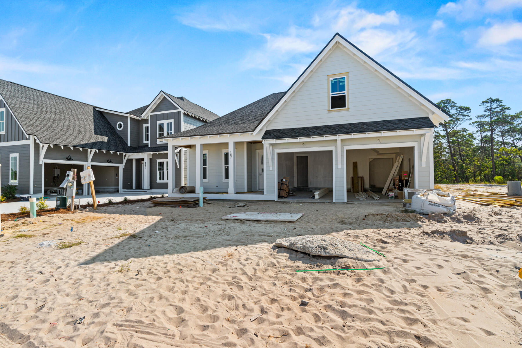 Experience luxury living in the Kellie Plan, a stunning new construction home in Powell Landing East. Thoughtfully designed by Arkon Group, this 4-bedroom, 3.5-bathroom home spans 3,097 sq. ft. of conditioned space, including a finished bonus room and 418 sq. ft. of covered porches. Inside, 10' ceilings, crown molding, and premium engineered wood flooring create an elegant backdrop. The gourmet kitchen showcases Wolf & Sub-Zero appliances, stacked cabinetry with lighting, an extended island, quartz countertops, and a herringbone tile backsplash. The living room features a cozy fireplace, while frameless glass shower enclosures and designer tile selections elevate the bathrooms. Step outside to your private oasis, complete with a 12'x20' heated pool, paver pool deck, screened porch with outdoor fireplace, tongue and groove ceiling, and a gas stub for grilling. A gas lantern on the front porch adds to the charm. Additional features include a two-car garage with an EV/golf cart plug, making this home as functional as it is beautiful. Located in the desirable Watersound Origins community, this home offers the perfect blend of luxury, comfort, and coastal elegance.
Estimated completion is September 2025.
Experience refined coastal living in one of Watersound Origins' most sought-after neighborhoods nestled alongside Lake Powell. The Watersound Origins community offers an unparalleled lifestyle in South Walton - exceptional amenities, notoriously friendly and welcoming atmosphere, zero short-term rentals, and close proximity to all that 30A and Inlet Beach has to offer. Enjoy the zero-entry pool, playground, sports courts, and fitness center at the Village Commons, play a round of golf or foot golf at the Origins Golf Course, or take a walk along the many miles of walking and biking trails that wind all throughout the neighborhood! The new Watersound Town Center located at the entrance to the community offers several fantastic dining options (casual and formal), medical services, Starbucks, Publix, a Pavilion that hosts events year round, and more!
