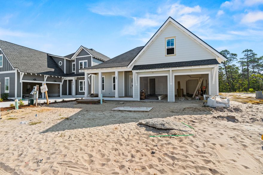 Experience luxury living in the Kellie Plan, a stunning new construction home in Powell Landing East. Thoughtfully designed by Arkon Group, this 4-bedroom, 3.5-bathroom home spans 3,097 sq. ft. of conditioned space, including a finished bonus room and 418 sq. ft. of covered porches. Inside, 10' ceilings, crown molding, and premium engineered wood flooring create an elegant backdrop. The gourmet kitchen showcases Wolf & Sub-Zero appliances, stacked cabinetry with lighting, an extended island, quartz countertops, and a herringbone tile backsplash. The living room features a cozy fireplace, while frameless glass shower enclosures and designer tile selections elevate the bathrooms. Step outside to your private oasis, complete with a 12'x20' heated pool, paver pool deck, screened porch with outdoor fireplace, tongue and groove ceiling, and a gas stub for grilling. A gas lantern on the front porch adds to the charm. Additional features include a two-car garage with an EV/golf cart plug, making this home as functional as it is beautiful. Located in the desirable Watersound Origins community, this home offers the perfect blend of luxury, comfort, and coastal elegance.

Estimated completion is September 2025.

Experience refined coastal living in one of Watersound Origins' most sought-after neighborhoods nestled alongside Lake Powell. The Watersound Origins community offers an unparalleled lifestyle in South Walton - exceptional amenities, notoriously friendly and welcoming atmosphere, zero short-term rentals, and close proximity to all that 30A and Inlet Beach has to offer. Enjoy the zero-entry pool, playground, sports courts, and fitness center at the Village Commons, play a round of golf or foot golf at the Origins Golf Course, or take a walk along the many miles of walking and biking trails that wind all throughout the neighborhood! The new Watersound Town Center located at the entrance to the community offers several fantastic dining options (casual and formal), medical services, Starbucks, Publix, a Pavilion that hosts events year round, and more!