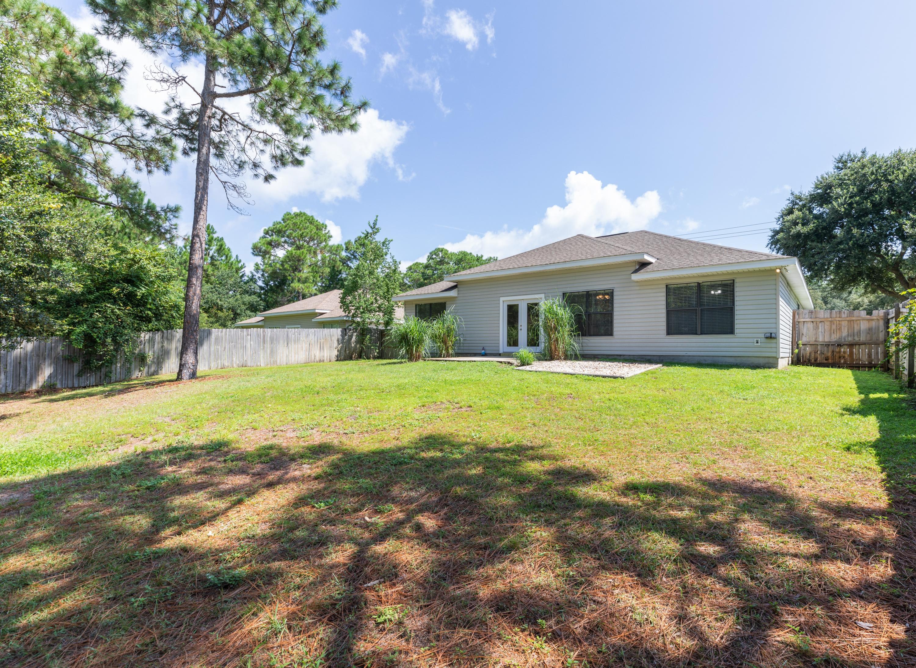 This beautiful 3 bedroom/2 bathroom home is waiting for you to move in! Close to highway 98 and a short drive to the beach and Hurlburt. You are centrally located to everything with this home. The back yard is a blank canvas and is large enough for a pool! This home will sell fast, schedule your showing today!