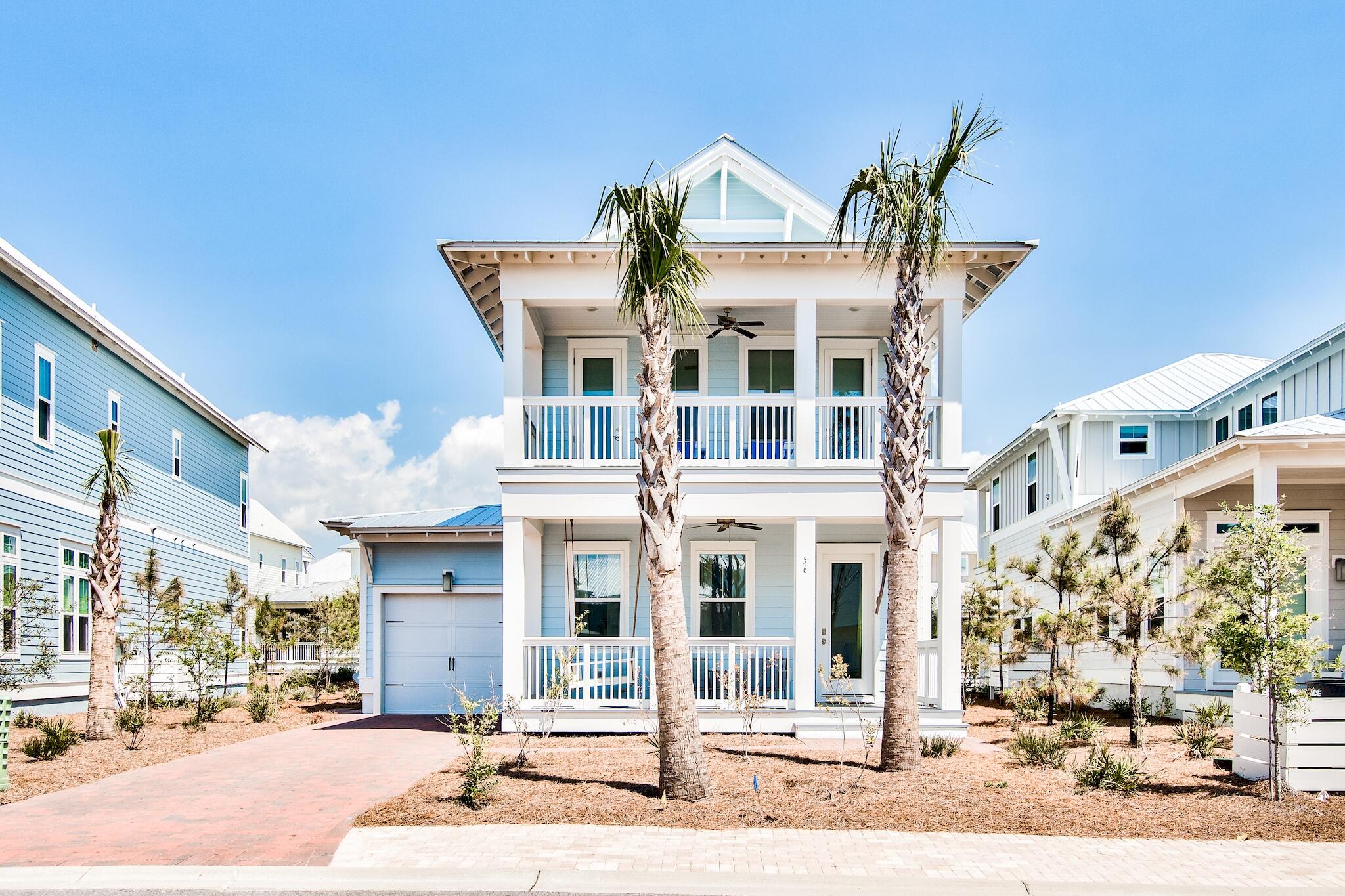 Located in the highly desirable and private community of WaterSound Beach, this enchanting custom-built coastal estate boasting of 4 bedrooms, and stunning high-end finishes and craftmanship.