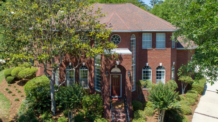 Under contract with a 72 hour kick out clause contingency...Come view this exquisite home located in the highly sought after Swift Creek Community in Niceville. This home is 3877 square feet of pure luxury. With its Travertine winding staircase, Floor to Ceiling windows, Tile Floors, luxury wood flooring, Trayed ceilings throughout, Crown molding throughout, Central Vacuum system, Surround sound with volume controls in every room. The kitchen has real wood cabinets, Granite countertops, Gas Stovetop, Kitchen aid double convection oven with warming tray, Subzero refrigerator, Wine cooler, and a breakfast bar, formal dining room, and an eat in dining area. Just off the living room is your own private Humidor.