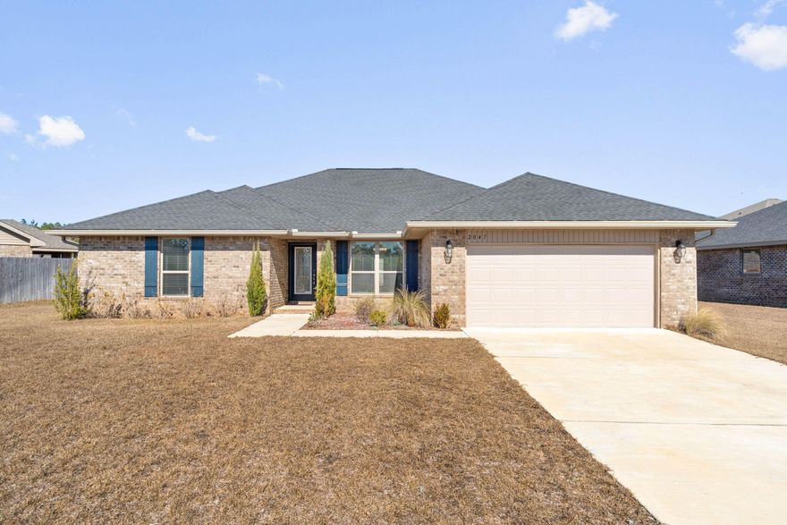 Available June 6! 4 Bedroom / 3 Bath Home Located in Crestview! Kitchen includes stainless steel appliances with large island. Primary bedroom includes double sink vanity with a walk-in closet. The spacious layout offers an inviting atmosphere, ideal for both relaxation and entertaining. Each of the four bedrooms provides ample space with sizable closets. The two full baths are designed for convenience and comfort, making daily routines a breeze. Nestled in a peaceful neighborhood, this home ensures a quiet retreat.Key Features of This Home:- 4 Beds and 3 Baths- Secluded Neighborhood- Primary En-Suite Bathroom + Walk-in Closet- Close to Eglin AFB & Duke Field***Kuntz Property Group implements a required $25/Month Resident Services Package.***