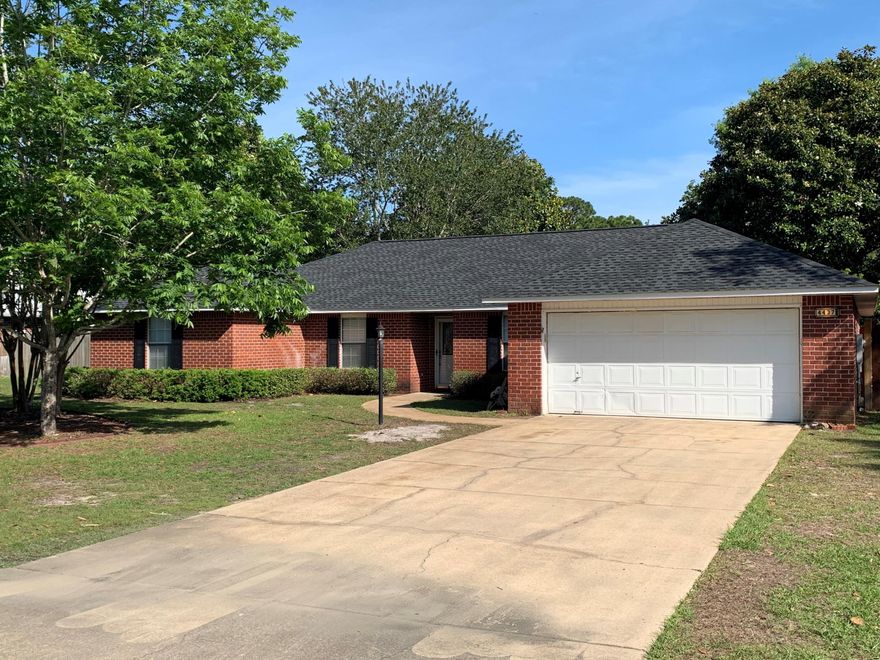 Raintree Estate has a new home with a brand new roof in 3/2020 waiting for you to call it home! Beautiful fruit trees are just one of the great features of this 1/3 acre lot. You won't be disappointed with the split bedroom design and 2 living areas. Carpet only in the bedrooms. The heart of home has been updated with stainless steel appliances, granite, and more. Eat at the bar or dining room just off the kitchen which makes it easy when entertaining. The living room features a fireplace with mantel. Enjoy retreat in the master ensuite with garden tub, separate shower, double vanity and 2 separate closets. Privacy fence in the spacious back to make your own oasis. For a $100 a year you will have access to the neighborhood's private beach park, walking trails, dock and a ball field.