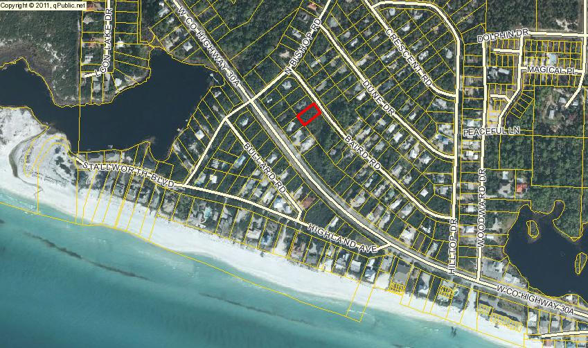 A lovely lot located in one of 30a's most desirable neighborhoods. Just a short distance to beaches of South Walton, Butler Elementary, popular local restaurants, and Santa Rosa Beach Golf and Beach Club.