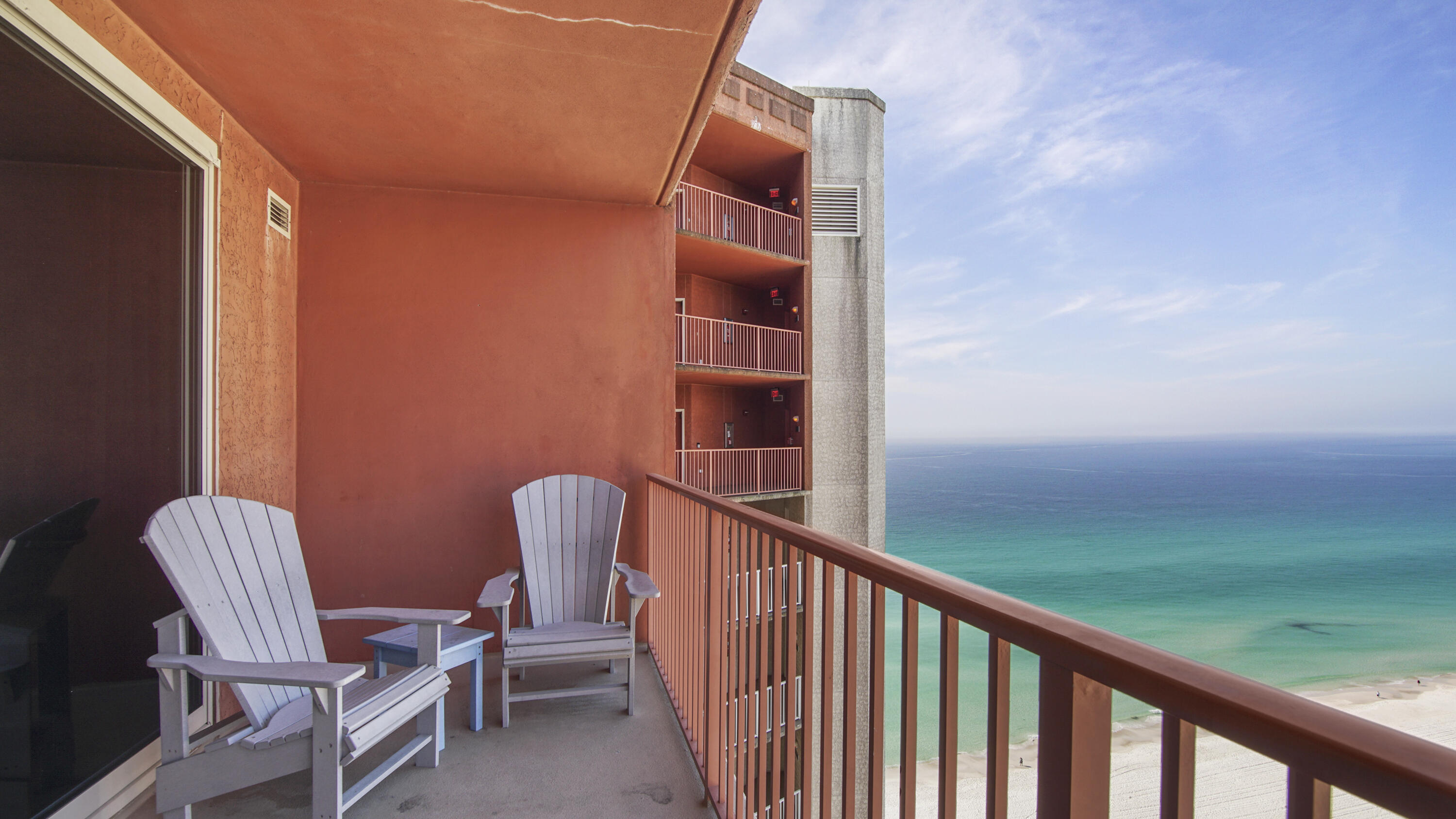 Welcome to this exceptional 21st-floor Gulf-front condo in the sought-after Shores of Panama Resort, located in the heart of Panama City Beach, Florida. Priced at $359,900, this 936-square-foot unit offers incredible value in one of the area's most popular complexes. This fully furnished condo features 1 bedroom, 2 full bathrooms, and a separate triple bunk room, comfortably sleeping up to 7 guests, including the pull-out couch in the family room. The modern kitchen is equipped with stainless steel appliances, granite countertops, and plenty of space for cooking and entertaining. Step onto the expansive balcony to enjoy breathtaking views of the resort-style lagoon pool and the Gulf of Mexico, a perfect spot for morning coffee or sunset relaxation. Shores of Panama is renowned for its incredible amenities, including a 20,000-square-foot lagoon-style beachfront pool with bridges, lush landscaping, and ample lounge seating, along with a massive outdoor hot tub, indoor heated pool, and hot tub. On-site dining options include tiki bars and the Sunset Bar & Grille. The resort also boasts a private beach area, a state-of-the-art fitness center, and easy access to water sports facilities. Situated just steps from the white sand beaches and a short distance to vibrant shopping, dining, and entertainment, this condo offers the perfect blend of relaxation and convenience. Don't miss this opportunity to own a beautifully appointed Gulf-front condo in one of Panama City Beach's premier resorts. Contact us today to schedule your private showing!