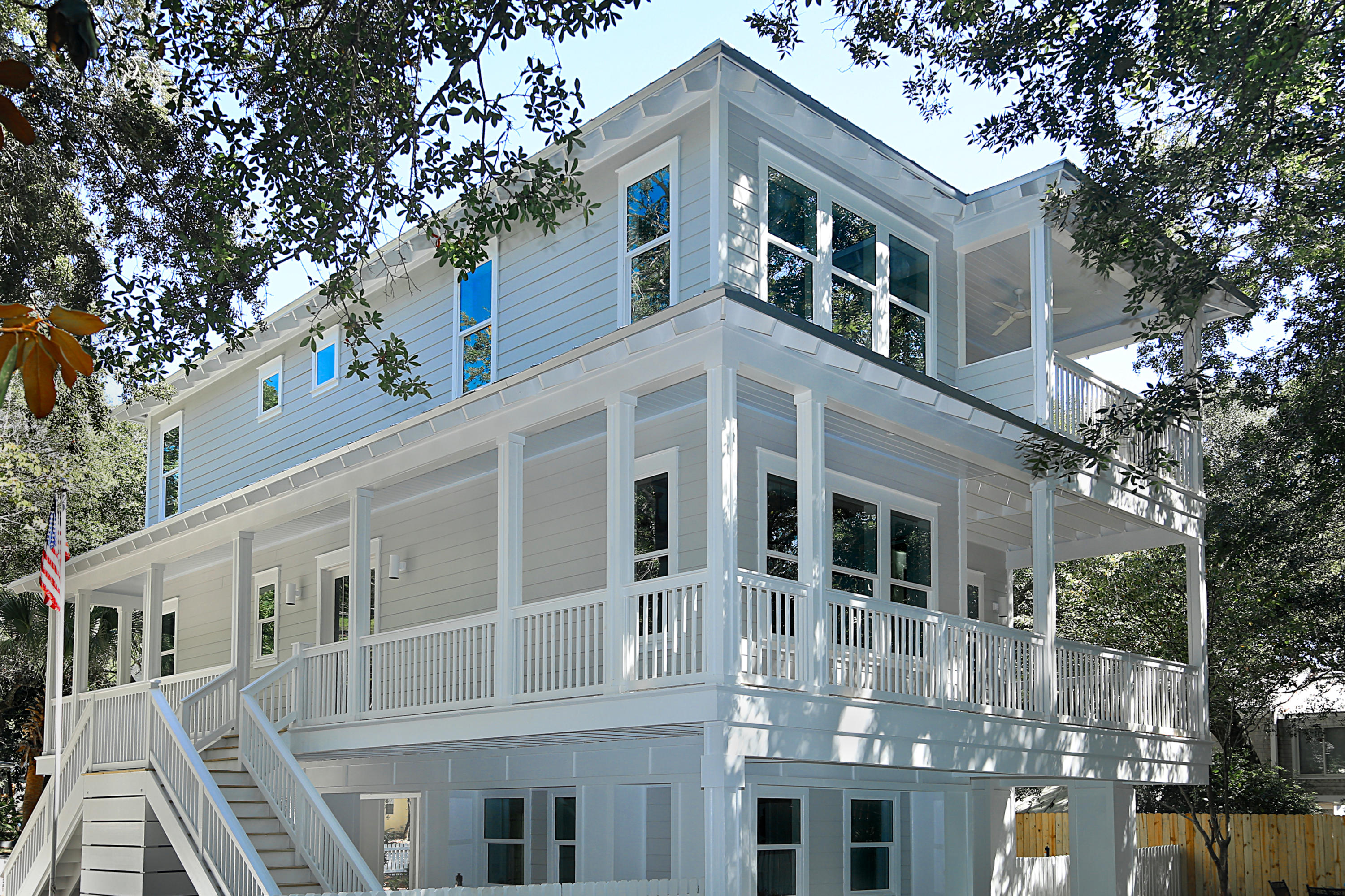 Brand new home in coveted Old Seagrove with all the charm of the area combined with the amenities, luxury and proximity to the beach buyers require. Just blocks to Seaside and less than a block to the gulf! The lower level walk-out to the pool can function as a lock-out unit with kitchenette, dining area, living/bedroom and full bath and laundry. The main level is open and bright with one of two masters and the seclusion of a treehouse. The third floor contains another master, two guest rooms, a four bed bunk room and additional living area. Sold fully furnished. Rental projections begin at $150,000!