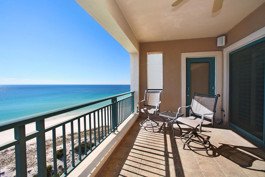 All rooms have Gulf views in this 12th story Gulf-front condo in Sandestin Premier Golf & Beach Resort, and the seller will consider owner financing to the right qualified buyer. A wall of glass surveying emerald green waters and sugary sand beaches greet you as you open the door. The open-concept kitchen, living, and dining room lead to a breezy terrace overlooking the pool and Gulf. The kitchen features stainless steel appliances, granite counters, plenty of cabinet space, and breakfast bar. The Gulf-facing master suite offers entry to the balcony, walk-in closet, and en suite with dual vanities, soaking tub, and walk-in shower. The 2 guest suites also offer Gulf views. In-unit W/D and covered parking available. Southwinds owners enjoy rental restricted building plus the amenities of Sandestin, including golf, tennis, biking, spa, beach service, and more.
