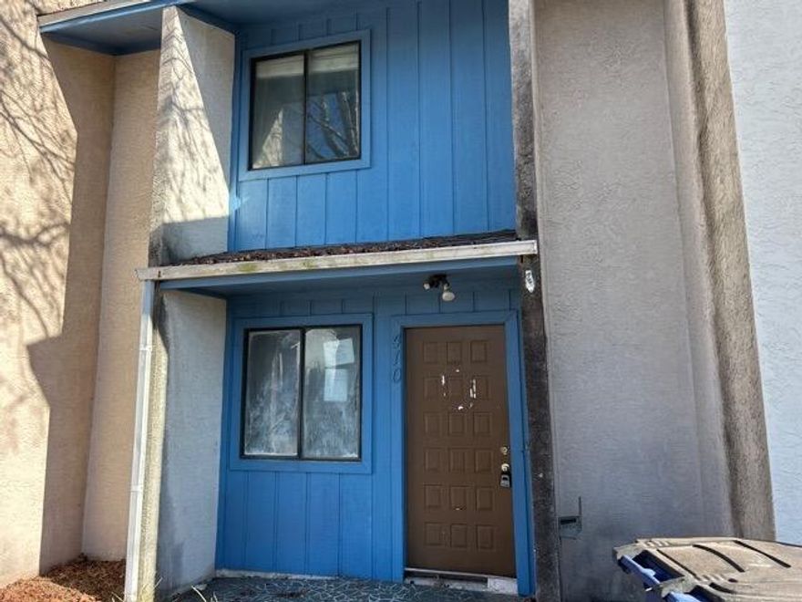 Two bedroom, one and half bath townhome.  Home sold as is.  All sizes are approximate including sq ft.  Please verify.