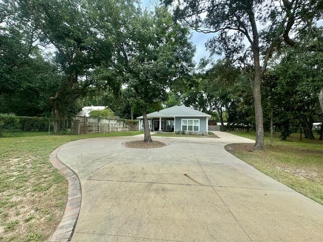 **Available Now!!****Fully Furnished with Utilities Included (internet, smart TVs, & lawn maintenance)****No Pets**Experience waterfront living at its finest with this DEEDED bayfront home, built in 2020 on a generous .51-acre lot. Spanning 2,305 square feet, this spacious residence offers all the modern luxuries you could desire. The kitchen is a chef's dream, featuring luxurious leathered granite countertops, ample soft-close gray cabinetry, and top-of-the-line Samsung Black stainless steel appliances. The open-concept design seamlessly connects the kitchen to the living areas, all enhanced by sleek LVP flooring.This thoughtfully designed home boasts a split 3-bedroom layout, an office tucked behind elegant double French doors, and an additional bonus room also