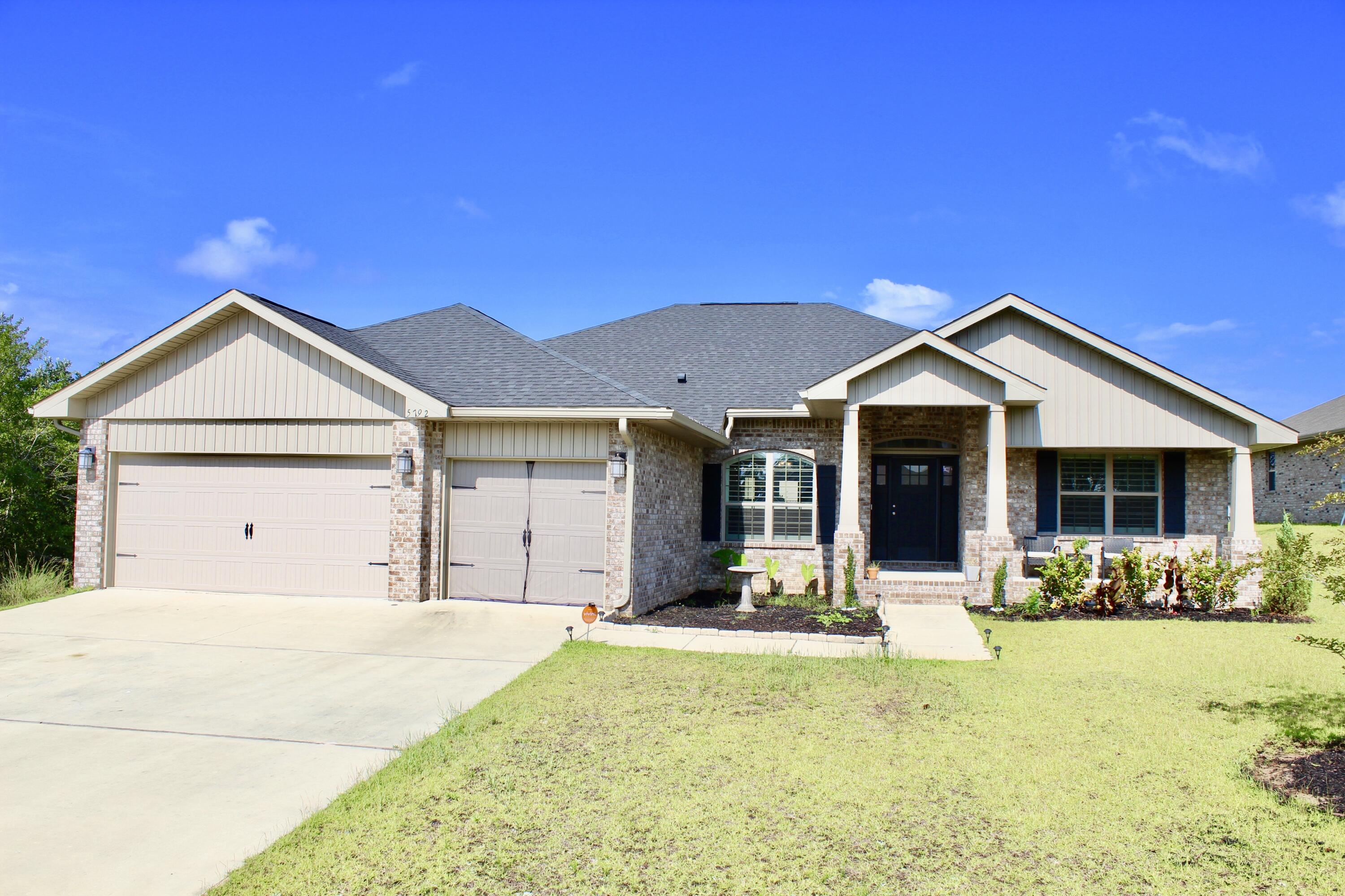 Beautiful Craftsman Style home with 2502 square feet. This floor plan has been one of Adams Homes popular plans. This home features beautiful custom cabinetry, with modern colored NAFCO flooring in all the wet areas and granite in the kitchen. Relax in the master bath garden tub and the master bedroom has trey ceiling. Sit and relax on the spacious front porch or enjoy the covered back porch while your kids play in the spacious backyard. Schedule your tour today!