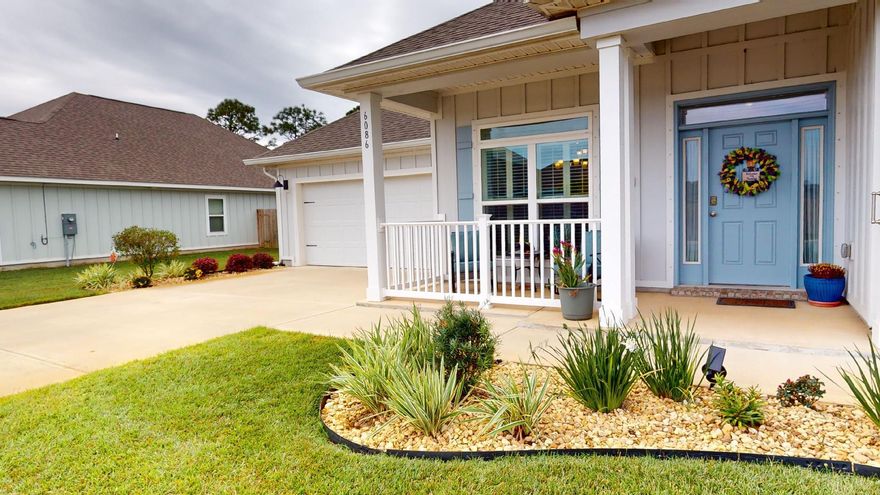 Discover the space and comfort of this 5-bedroom, 3-bath home. Right from the entrance, you're introduced to a versatile bonus room with a bay window, ideal for an office or study. Adjacent is a formal dining room, ready for gatherings. As you move forward, two bedrooms and a bathroom lead you to a well-lit living room, showcasing a double tray ceiling with crown molding and recessed lighting.The adjoining open kitchen is a functional space with a large granite island, ample cabinetry, built-in oven, microwave, and a modern glass stovetop. A separate eating space and a walk-in pantry enhance the kitchen's utility.