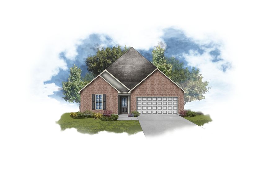 Awesome builder rate plus FREE refrigerator. Restrictions apply.The SORRENTO V A in The Bluffs at Lafayette community offers a 3 bedroom, 2 full bathroom open design with a breakfast room. Upgrades added (list attached).Special Features: double vanity, garden tub, separate shower, and 2 walk-in closets in master bath, covered rear patio, undermount sinks, crown molding, ceiling fans in living and master, custom framed mirrors in all baths, landscaping, architectural 30-year shingles, flood lights, and more!Energy Efficient Features: tankless gas water heater, gas kitchen appliance package, vinyl low E windows, and more! Energy Star Partner.