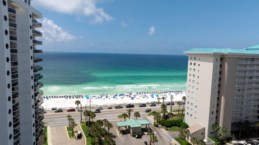 &#127796; Resort-Style Living with Deeded Beach Access - 2BR/2BA Condo in Miramar BeachExperience the pinnacle of coastal living in this beautifully updated 2-bedroom, 2-bathroom condo, ideally situated in the heart of Miramar Beach. Offering direct deeded beach access via a convenient skybridge, this residence combines luxury, comfort, and unparalleled convenience.&#127969; Property Highlights:Updated Gourmet Kitchen: The fully renovated kitchen boasts sleek granite countertops and stainless steel appliances, providing a modern and functional space for culinary endeavors.Spacious Open Floor Plan: Enjoy a bright and airy living space with seamless transitions between the living, dining, and kitchen areas--perfect for both relaxation and entertaining.Master Suite R