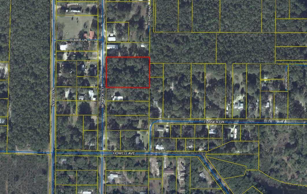 Large Parcel in Town consisting of 2 lots. Wooded. Water available on Monroe Street.