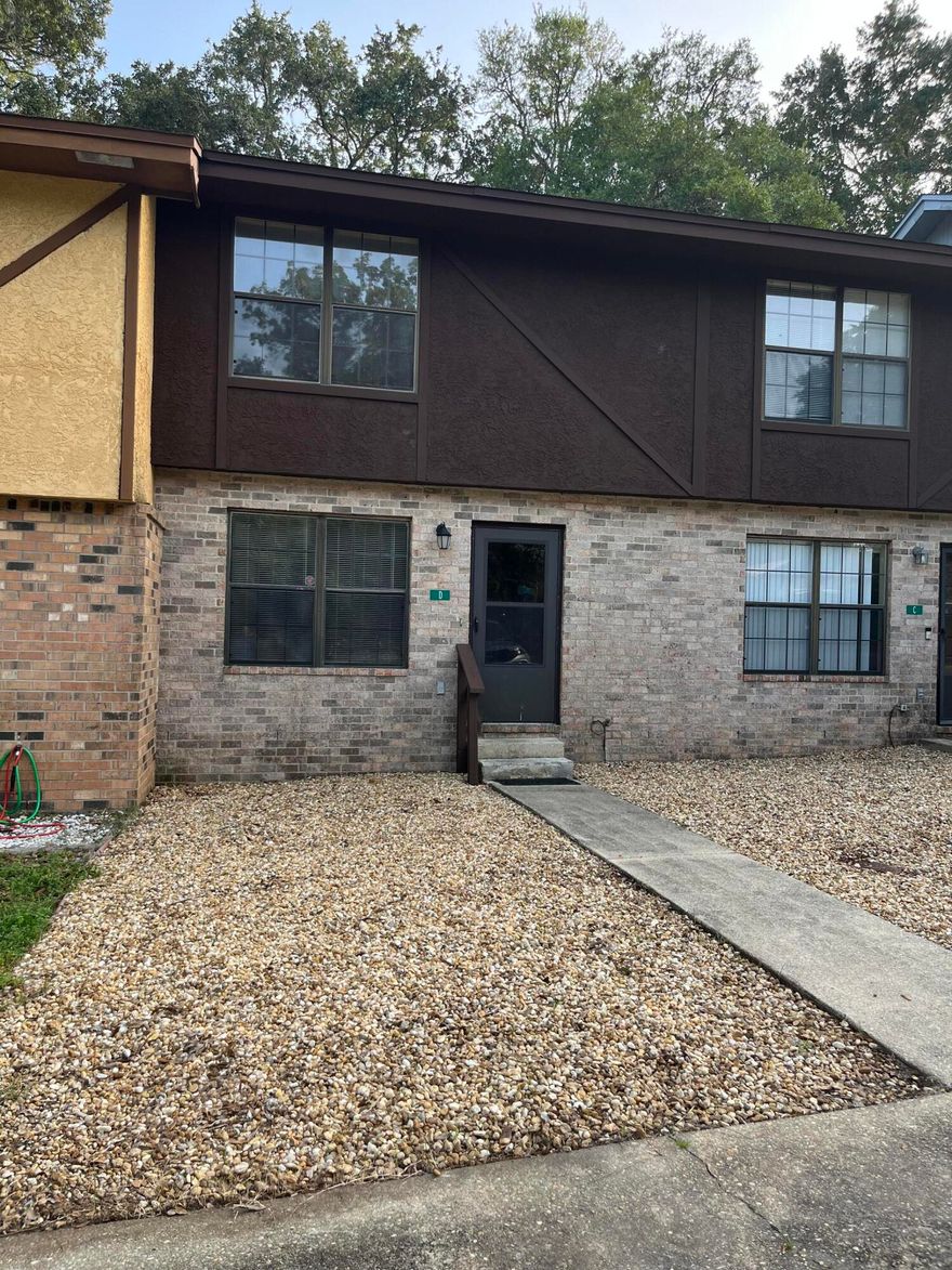 Back on Market due to no fault of the sellers. Good starter home or good investment property. *LOCATION, LOCATION, LOCATION: Near Downtown Fort Walton Beach with all the Amenities this Beach Area has to Offer * *Do you Enjoy Shopping, Dining, Parks, and/or Golf Cart Strolls? *No HOA dues * 1st Floor is Luxury Vinyl Plank Flooring * 2nd Floor Bedrooms & Stairs have Carpet * 2nd Floor Bath is Vinyl Flooring * Updates Include: 2023 Some Interior Paint; 2020 Exterior Paint, New Rock Landscaping, New Disposal, New LVP flooring; 2018 New AC; 2017 New Roof and New Exterior Vinyl Siding *