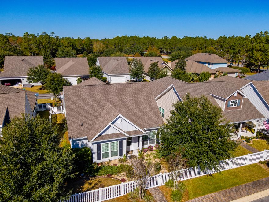 Located in the sought after Hammock Bay. Which features resort like Pools, Movie Room, 24hr Gym, General Store, Tennis Courts, Basketball courts, playground, Dog Park, Bay Club, and Fishing Pier. Schooner landing also includes all yard Maintance with HOA dues. Don't miss your chance to snag this amazing property, priced to sell. All new high end flooring has been upgraded in the main living area and hallways. Also  features all new painting through out. ( even the doors, trim, and ceiling) This home has an open concept kitchen, dining, and living area. Great for entertaining. It has 3 great sized bedrooms, 2 bathrooms, Fenced in front yard, and a 2 car garage. (That even has a pull down screen to enjoy as a nice patio). It's a blank slate ready to put your touches on.