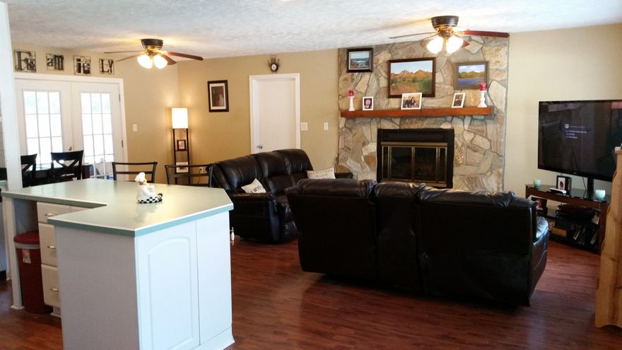 Great pool home, has updated kitchen and baths. Convenient location to Hurlburt Field, Eglin Air Force Base, shopping and schools. You have to see the inside to appreciate the beauty of this all brick home. A very open floor plan feels spacious for the square footage. Kitchen offers: breakfast bar, stainless appliances, tile back splash and newer cabinets and counter. Large living/dining area features: pretty stone fireplace and french doors leading to large screened-porch. Enjoy outdoor living on a big lot with an open deck overlooking an in-ground gunite pool for summer fun and a fire pit for cool evenings. Wood laminate flooring throughout except the tiled baths. Previous owner stated roof was replaced in March 2007, pool pump in 2011. Water filtration system does not convey.