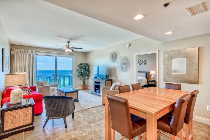 WOW! INCREDIBLE 3 BEDROOM CORNER WITH LOCKOUT ABILITY AT STERLING BREEZE IN PANAMA CITY BEACH, FLORIDA!! This is one of the most desirable and versatile floor plans in the entire area featuring 3 full bedrooms and 3 full bathrooms, a large open kitchen/living area, spacious balcony with built in electric grill and the ability to be rented as a 2/2 + 1/1 or a full 3/3. There are two entry ways in to the condo from the walkway whether entering the 907 main door or entering the 907 ''A'' lockout door. The lockout has its own private balcony as well and is equipped with mini-kitchen/wet bar setup. You can lock off the interior door to create a private setting for both units or just keep it opened up for the full layout. With nearly 2000 square feet of living space this condo is great!!
