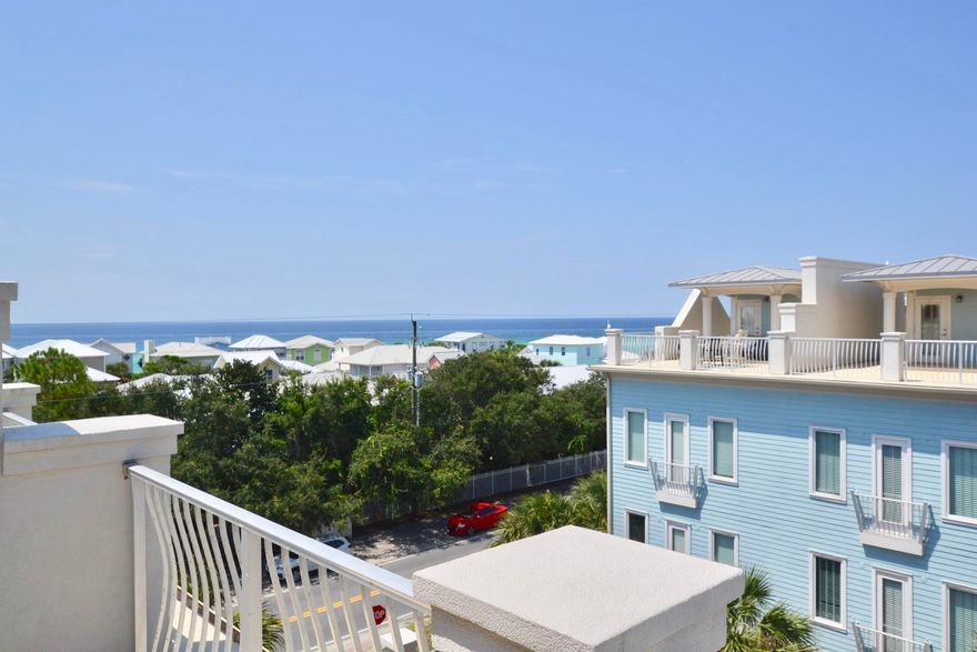 This great Rental and Investment Property in Summer Place is BACK ON MARKET AND PRICED TO SELL! Summer Place community is located on the popular Scenic Highway 30A! It is located a block from Gulf Place and Ed Walline Beach access. After a long day at the beach, enjoy a dip in the community pool which is only steps away or enjoy the beautiful sunsets from your private panoramic roof top terrace. The town home offers 4 Large Bedrooms, 4 full baths, Hard wood flooring and travertine tile throughout, and 10 foot ceilings with crown molding. The kitchen has granite counter tops, stainless steel appliances and a breakfast bar. The living and dining area are all open to the kitchen area with an abundance of windows.Impressive private rooftop and amazing gulf views in a superb location!