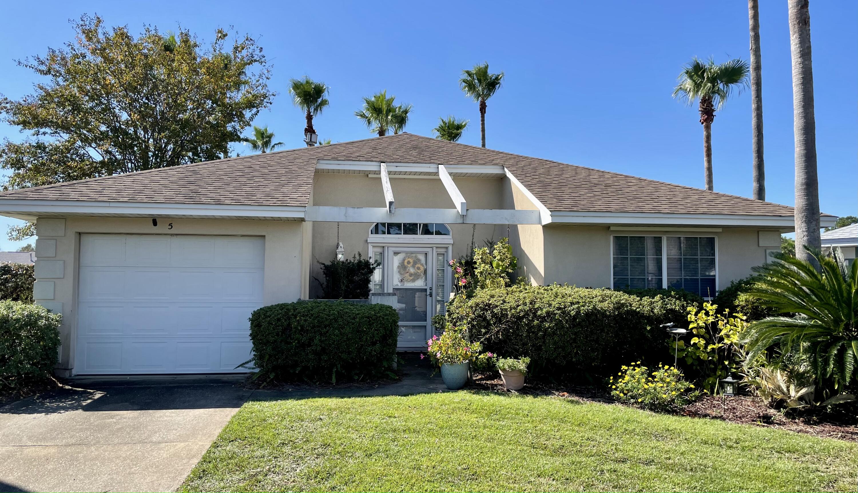 Charming patio home convenient to shopping, restaurants and hospital in a beautiful bay front community. Bayside offers community dock for fishing and relaxing, tennis courts, pool and playground. This super cute 2/2 is ready for you to make your own. No more worrying about landscaping because the HOA fee takes care of it for you. A spacious floor plan and large heated and cooled Florida room gives a wonderful open feel to this home. Enclose all, or part, of the Florida room to make a 3rd bedroom, flex room or even office space. Master bedroom and bath features ample closet space and a separate shower. The split floor plan allows for privacy for the guest room. Seller is including all appliances and hurricane window protection. Interior photos coming soon