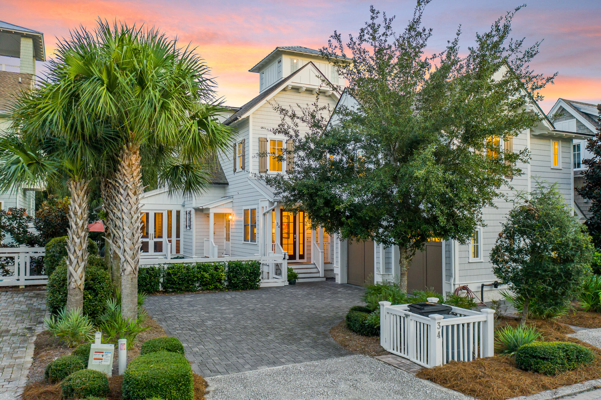 Watersound Beach is without doubt the way the beach family experience was meant to be.  With the unspoiled dunes, deep sand beaches and comfortable family space, a home in Watersound Beach of high quality and value is very desirable.This Fuller Brothers 2014 build features reclaimed wood floors, post and beam ceilings, accent walls of tongue and groove pine as well as ship lap cypress.The attached carriage house along with the first level en suite bedroom, kitchen, dining, outdoor dining and pool allows the primary owner to live easily in the home and accommodate family and guests in luxury as the second and third levels have 4 additional bedrooms and a bunk area.An easy to see property as it is presently not a vacation rental, this home is ready for a new family.