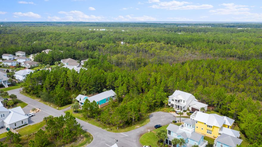 This beautiful .28 acre parcel is located in Cypress Breeze Planation! Situated on a quiet cul de sac in the rear of the neighborhood backing up to a nature preserve! Cypress Breeze Plantation has a gated entrance and one of the largest resort pools in the area! Located on Highway 393 approximately .75 of a mile North of the community of Gulf Place which has many restaurants like Shunk Gulley Oyster Bar with views of the Gulf of Mexico, Sunrise Coffee, Pizza by the Sea, and the Perfect Pig. The shopping is great too with the original 30A Store, Yolo Board and Bike, local art at the Artist at Gulf Place, and clothing stores. There is a large open amphitheater where live music and free concerts are held.  And lastly, the wonderful Ed Walline Regional Beach access with parking!