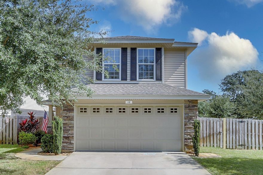 A wonderful 5/3 contemporary home built in 2014 and located on a corner lot! Granite countertops, and lovely dark cabinets in the kitchen and all bathrooms with a congruent design throughout the home. The Master Bedroom has an extra nook perfect for an office or cozy reading area. With all major elements up to date, the proximity to Eglin Air Force Base, and the amount of space in this home-you won't want to miss the opportunity to own this property!