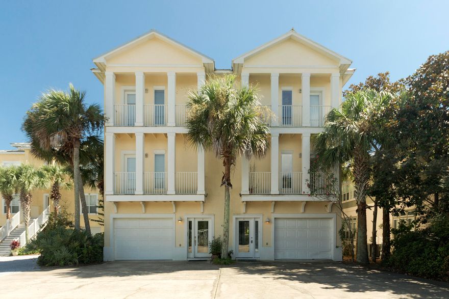 Don't miss this amazing opportunity to own this 5BR/5BA, 3,177SF townhome only steps to the beach. Located in Seagrove on the south side of 30a this townhome has deeded beach access & would make a great vacation rental. The 1st floor features a living space with access to a covered porch & steps to the shared pool. There is also a kitchen, bedroom, & 1 car garage on the 1st floor. The 2nd floor features a large living space with kitchen & dining areas, large balcony with a peek at the Gulf, laundry room, & a 2nd bedroom. The 3rd floor features the master suite with garden tub, separate shower, & balcony with amazing Gulf views. There are also 2 bedrooms with private bathrooms on the 3rd floor. This property is Bank Owned and will not last at this price. Call for more information.