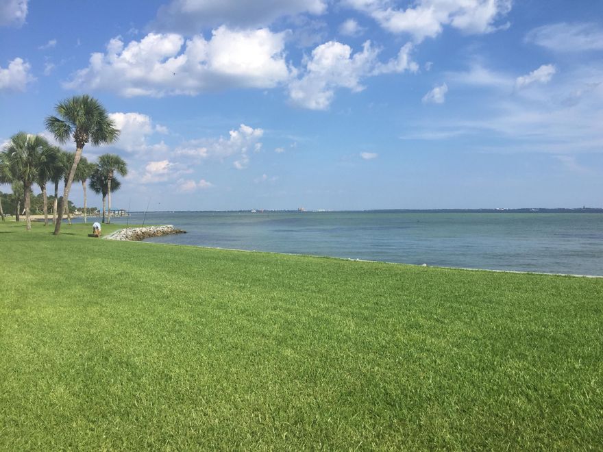 WHAT AN OPPORTUNITY TO LIVE ON THE WATER AT THIS PRICE!   Beautiful panoramic view of Choctawhatchee Bay! Ground level, end unit in a great area of this gated condo development with assigned parking spot steps from the unit! Enjoy your coffee on your Bay front patio and then paddle or kayak to your heart's content!  Spacious unit, good sized living area and dining area, breakfast bar and kitchen, large master bedroom and second bedroom, two full baths and walk out patio!