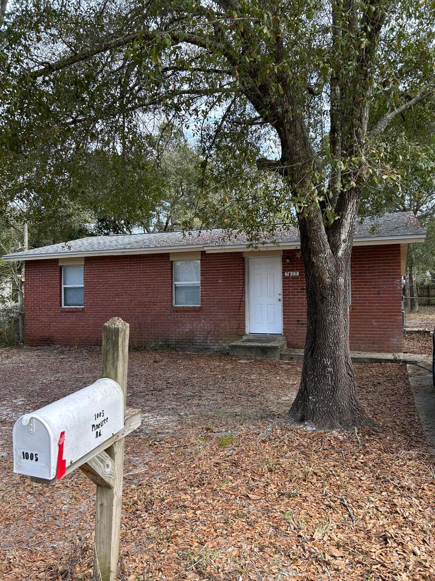 Recently refreshed, this 3-bedroom, 1-bath brick home is ready for its next occupant to make it their own. Featuring a blend of classic charm and modern updates, the home boasts fresh paint, sleek quartz countertops, and new flooring throughout. Short drive from the beach and Hurlburt Field, it offers easy access to coastal living while nestled in a peaceful neighborhood. 1 year lease, pet upon approval and pet deposit, no smoking, clean credit (minimum 640 FICO credit score required in addition to meeting applicant rental criteria), good and verifiable rental and employment history. Don't wait, schedule your tour today!