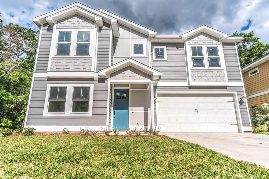Welcome home to your new home in Niceville! Brand new ready for move in craftsman style single family home in close proximity of Turkey Creek park. Located only 4.4 miles from Eglin AFB and a quick commute to Hurlburt AFB and Duke field. Also, a short drive to the Mid-Bay bridge leading to white sandy beaches of Destin. This home features a two car garage with driveway parking. The first floor with open concept and Luxury Vinyl Plank flooring. Kitchen features a refrigerator, stove, dishwasher and microwave. Upstairs features 2 bedrooms with a full bathroom along with a perfectly sized master bedroom with double vanity on-suite and beautifully tiled shower.