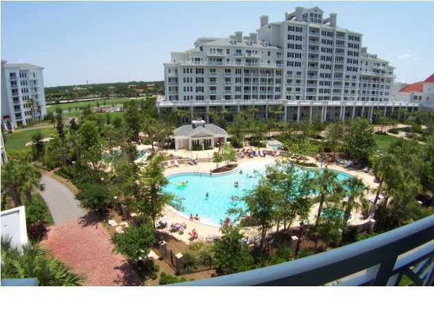 30' COVERED BALCONY. 7th floor in the Grand offering Fantastic views. This condo is in excellent condition and is being sold completely furnished and rental ready. Located in the best-renting building in Sandestin's Village of Baytowne Wharf, the Grand is attached to the 70,000 sft Convention center and just steps from all of the dining and entertainment in the Village. Hop a tram and head to the tennis center, the marina, the championship golf courses or the beach.