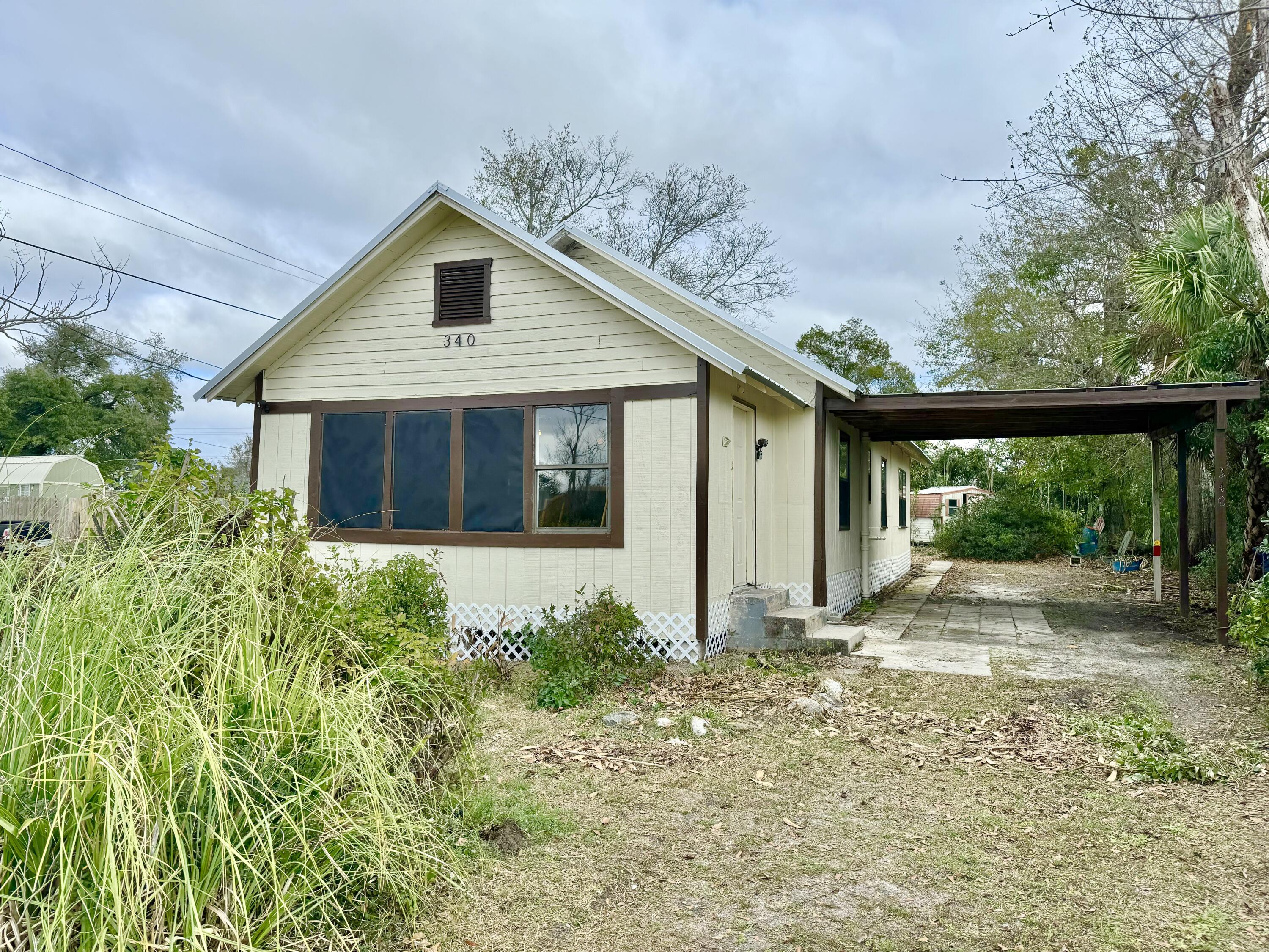 Been thinking about investing in Real Estate but not sure where to start, well here's the perfect opportunity to get your feet wet!! This fixer-upper is a hidden gem with a brand new roof, offering a solid foundation for you to turn it into the home of your dreams. Located in a charming neighborhood, this property is bursting with potential and ready for your creative touch.The house is also on a corner lot which make it more desirable for resale. Whether you're a seasoned investor or a DIY enthusiast looking for a project, 340 Gray Ave presents an exciting opportunity to add significant value and personalize a home to suit your taste. Don't miss out on this chance to make your mark in Panama City's real estate market!