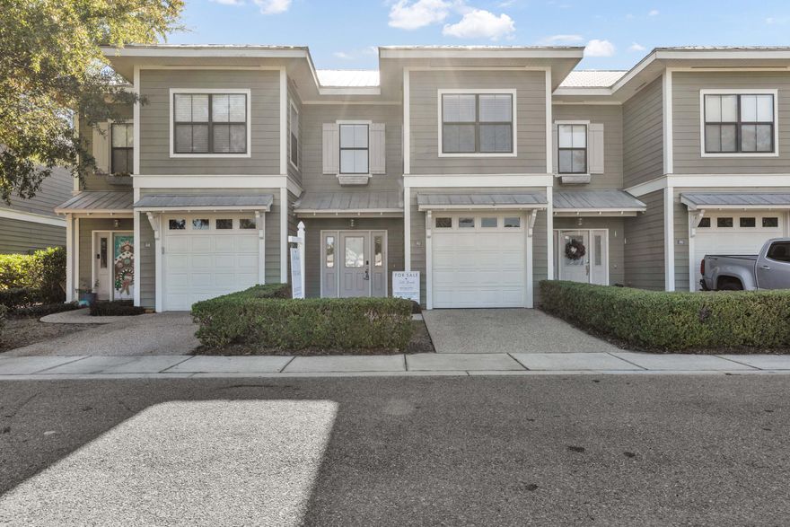 Welcome Home! This beautifully upgraded and meticulously maintained townhouse offers 3 spacious bedrooms, 2.5 bathrooms, and a convenient 1-car garage. The open-concept living area flows seamlessly into the screened porch, where you can relax and enjoy the tranquil views of a small creek and lush trees. Upgrades throughout make this home truly move-in ready. The community offers a sparkling pool for relaxation and fun, adding to the neighborhood's charm. Whether you're looking for comfort, convenience, or a peaceful setting, this home has it all.Offering $350.00 off first months rent if occupied by February 15th 2025
