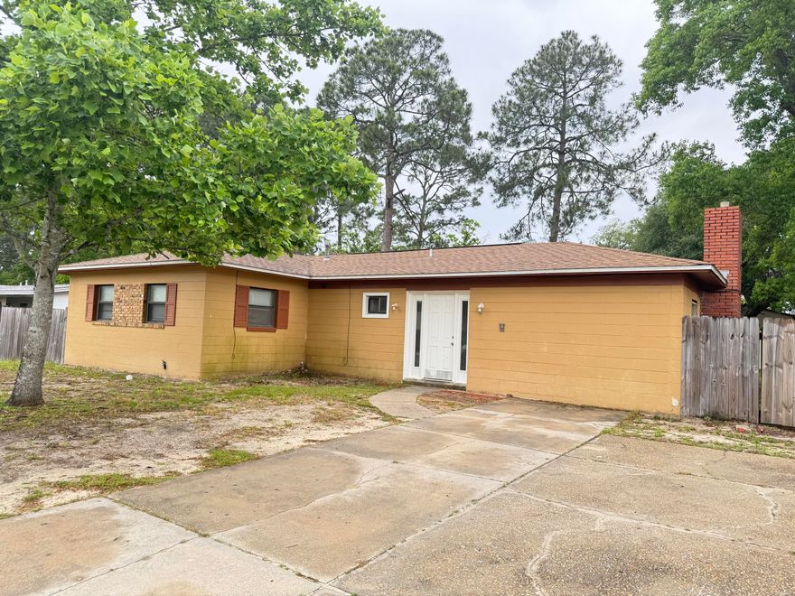 This 3-bedroom, 2-bathroom home is perfectly located by top-rated schools, the beach, military bases, and vibrant downtown Fort Walton Beach.Step inside to discover two spacious living areas, ideal for entertaining or creating a cozy family retreat. The home features an open layout with plenty of natural light, and the large kitchen flows seamlessly into the main living space.Out back, enjoy a fully fenced large backyard--perfect for kids, pets, or weekend barbecues--complete with a patio for outdoor relaxation.Whether you're looking for convenience, comfort, or space to grow, this home checks all the boxes. Schedule your tour today!