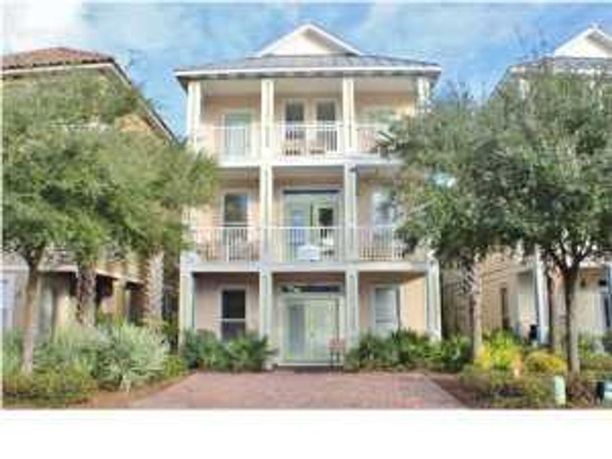 PRIME LOCATION ACROSS THE STREET FROM POOL AND VERY IMPRESSIVE RENTAL INCOME!! ''Gone Gulfin'' is a beautiful vacation rental home located in the popular gated Villages of Crystal Beach. Located just across the street and only a few steps from the tropical neighborhood lagoon style pool featuring rock waterfalls, center island, tiki bar and shaded grilling area. Views of pool from all 3 levels. This beautifully furnished/upgraded home has 6 bedrooms and 4.5 baths with 2 separate living areas. Just a short walk or seasonal tram ride to the beach. Conveniently located to the many amenities Destin has to offer, including golf, shopping, dining, movies, etc!