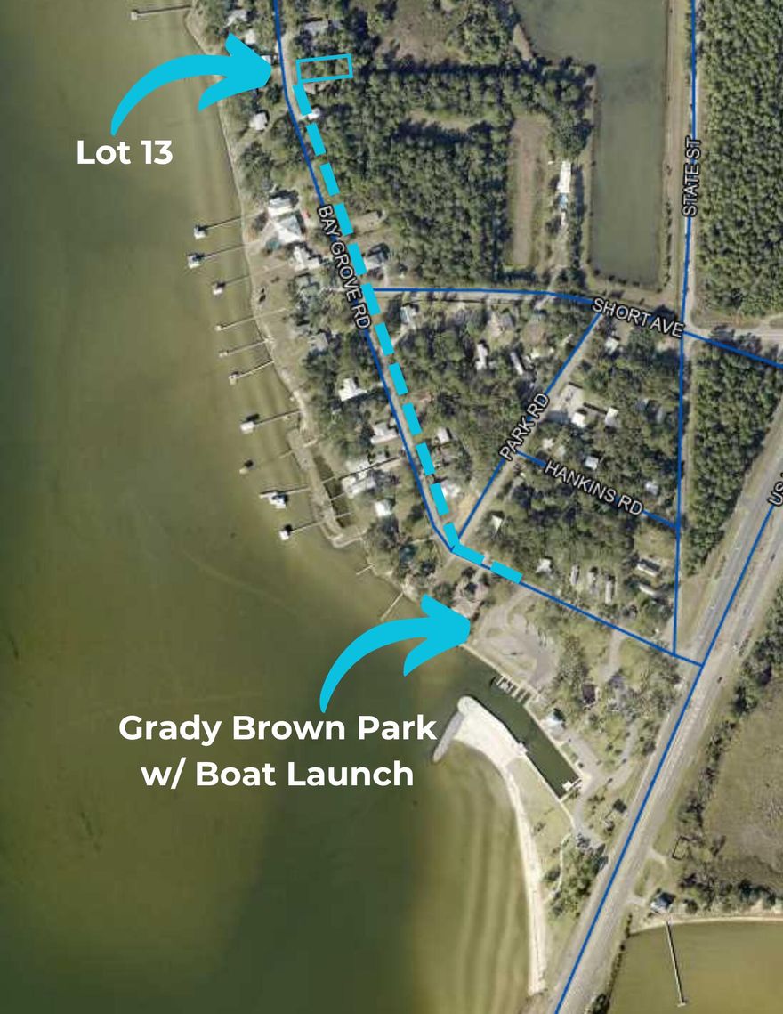 What an opportunity to build your dream home right across the street from the bay, never have back yard neighbors, and NO HOA! The property backs up to a state preserve ensuring nothing is built behind you. Currently the property has beautiful views of the Choctawhatchee Bay and is less than half a mile from the Grady Brown Park with playground, picnic area, boat launch, and sandy beach area. Less than 15 minutes to Blue Mountain Beach Access and the sugar white sands and beautiful emerald green waters of the Gulf. Don't miss out on this amazing opportunity!