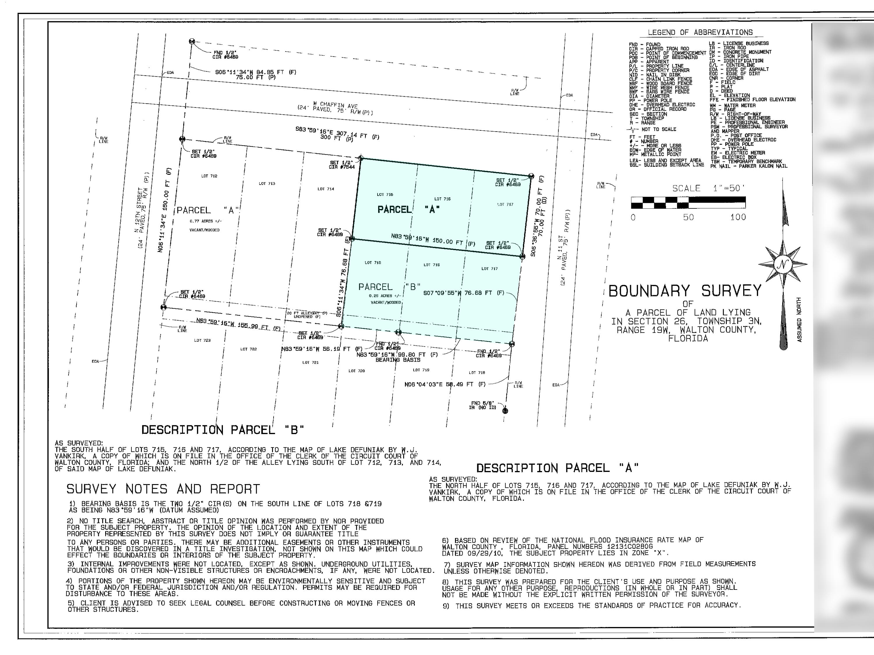 TOWN OF DEFUNIAK - Land